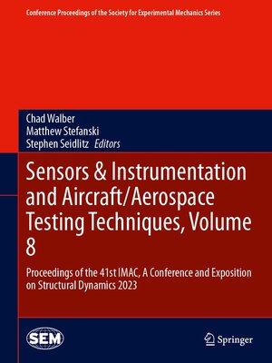 cover image of Sensors & Instrumentation and Aircraft/Aerospace Testing Techniques, Volume 8
